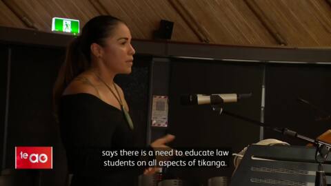 Video for Tikanga Māori to be taught in law degree courses