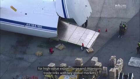 Video for $330m air freight scheme aims to restore more export markets