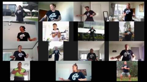 Video for Haka dedicated to staff of Air New Zealand being made redundant