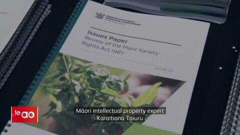 Video for Plant Variation Rights Bill described as hitting sweet spot to meet Treaty obligations