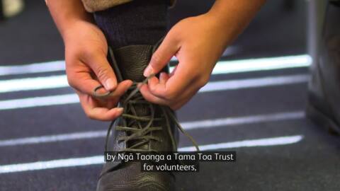 Video for Remembering their tipuna koroua who went to war