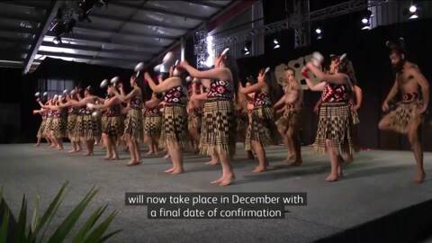 Video for Maui Tangohau confirms Tamararo whakanui kapa haka event&#039;s postponement