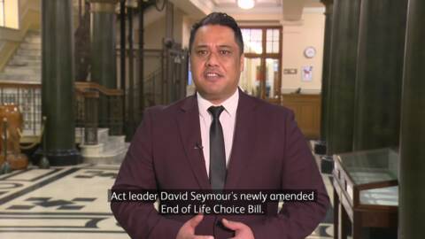 Video for MPs mull amendments to the End of Life Choice Bill