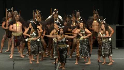Video for 2020 Kapa Haka Regionals, Te Mātārae i Ōrehu, Whakaeke