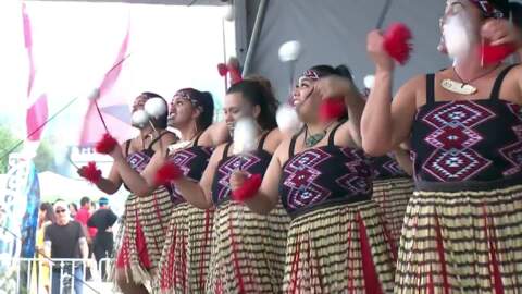 Video for 2020 Kapa Haka Regionals, Te Kapa o Ngāti Ranginui, Poi