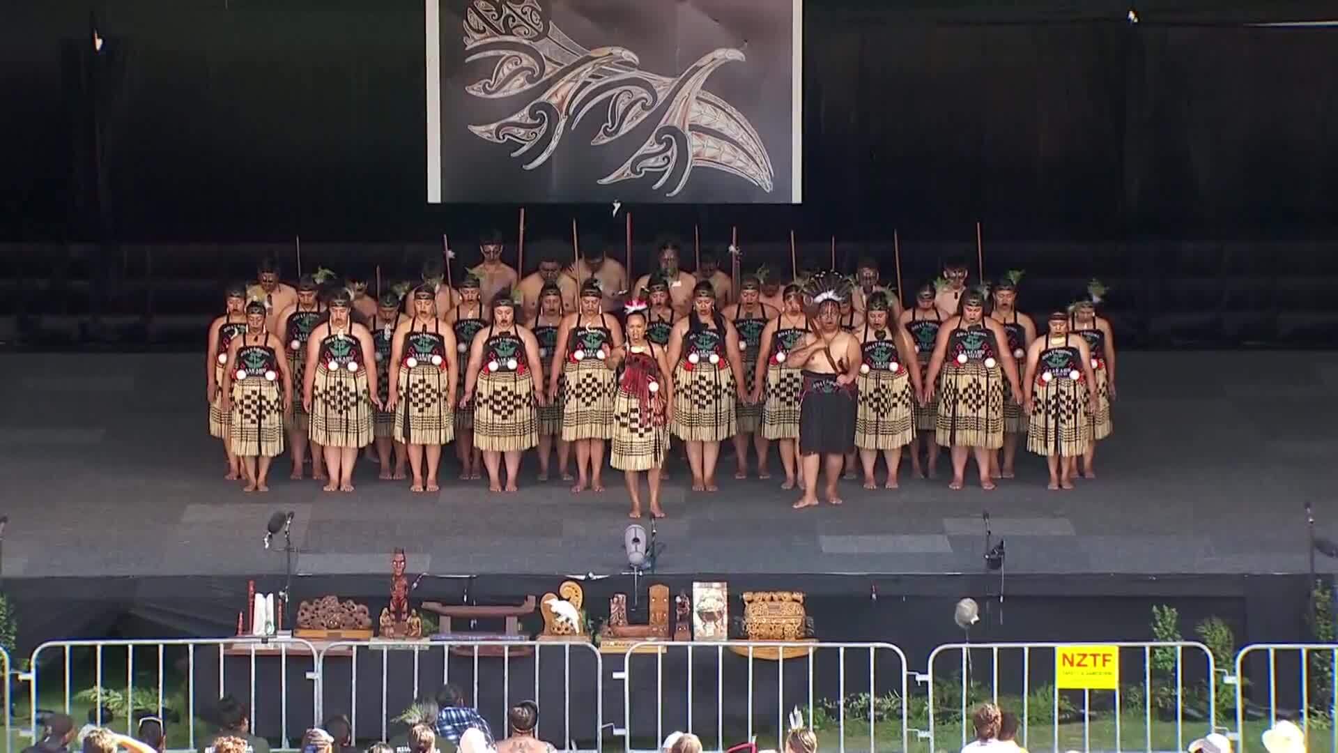 2020 Kapa Haka Regionals, Ruatāhuna Kākahu Maukū, Whakaeke Māori Television