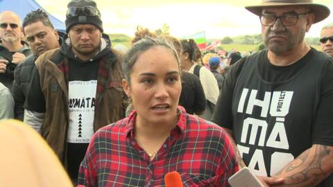Video for Ihumātao kaitiaki disappointed they weren&#039;t at the table with Govt.