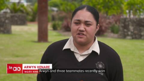 Video for Young Ngāti Hine entrepreneur wins PM&#039;s Excellence Award