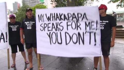 Video for Ngāti Paoa hapū takes a stand against the Crown