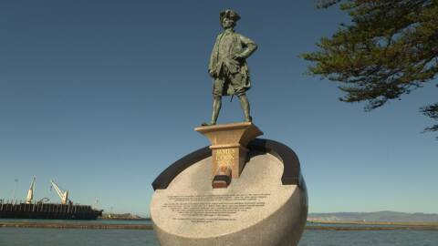 Video for Artists challenge commemoration of Captain Cook&#039;s &#039;discovery&#039; of NZ