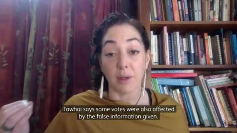Video for Massey lecturer wants Māori roll specialists at voting booths