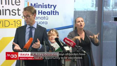 Video for New covid-19 locations of interest, border workers  still not vaccinated