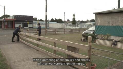 Video for Māori community comes up with lockdown solution to honour Anzac Day