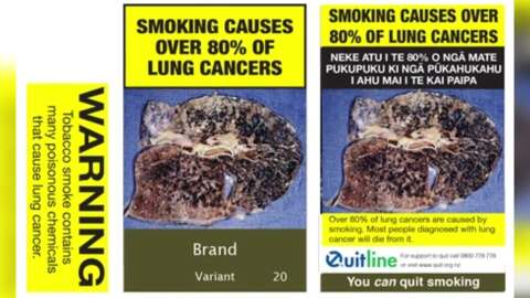 Video for Plain-packaged cigarettes only from today