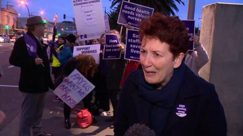 Video for Nurses strike after rejecting DHB pay offer