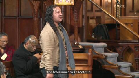 Video for The Auckland Anglican Māori Club receive the talisman of Te Matatini