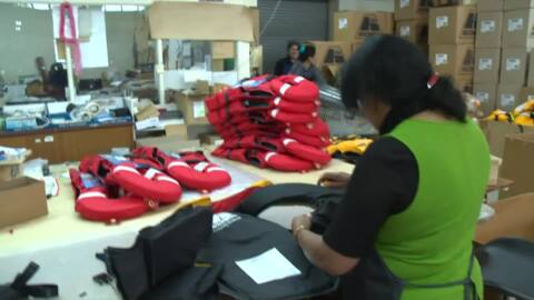 Video for Cook Islanders to receive hundreds of donated life jackets