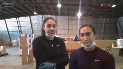 Video for Rangatahi work on the front line to support whānau during lock down
