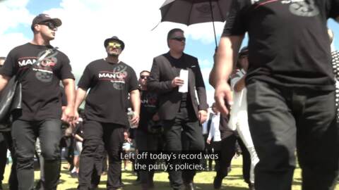 Video for Tamaki duo launch non-Christian political party