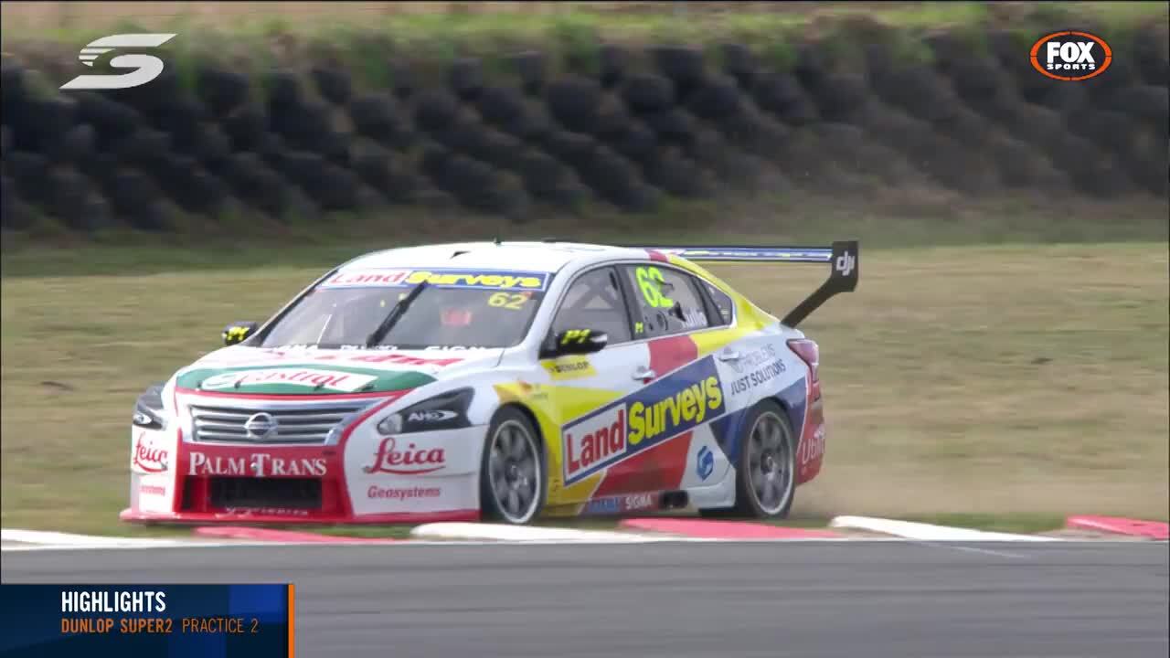 Highlights Practice 2 Dunlop Super2 Series 2018 Tasmania Supercars