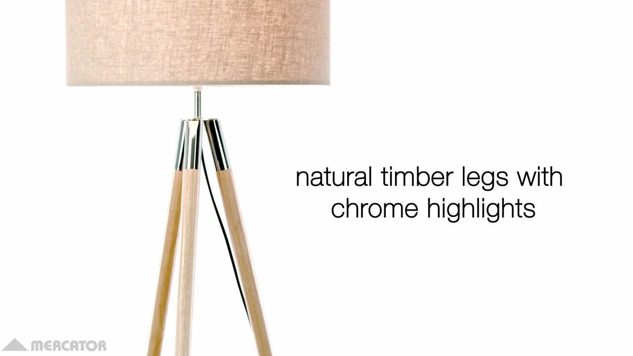 Tripod floor lamp deals bunnings