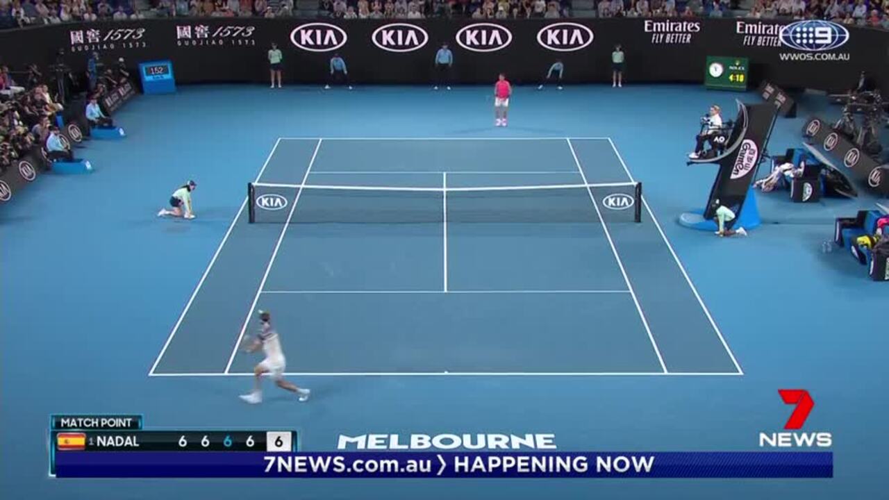 Rafael Nadal stunned by Dominic Thiem, ending Australian Open title quest 7NEWS