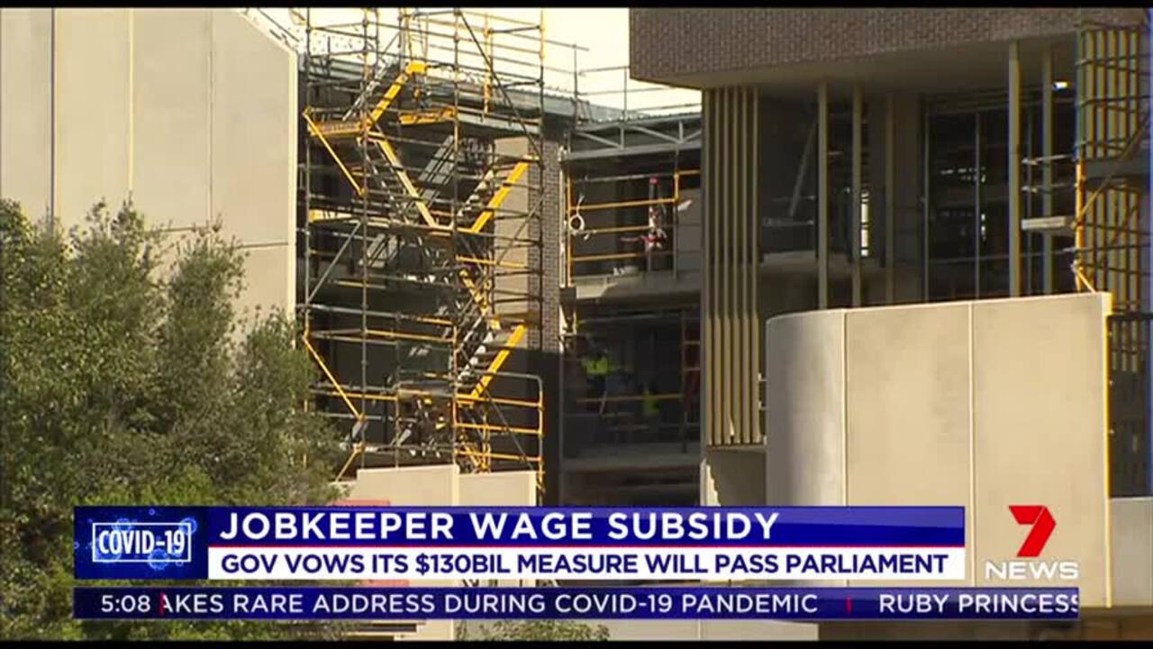Government to take Job Keeper into parliament