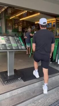 'Sexiest in the world': Mark Wahlberg spotted on the Gold Coast