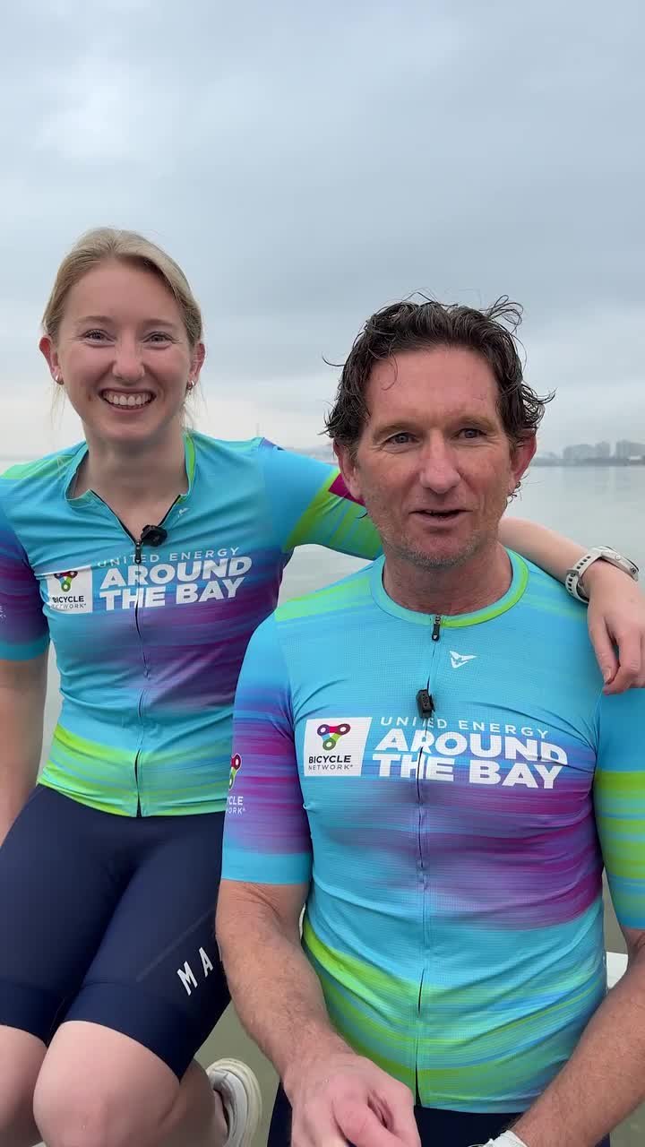 James Hird and daughter Steph gear up for Around the Bay cycling event ...