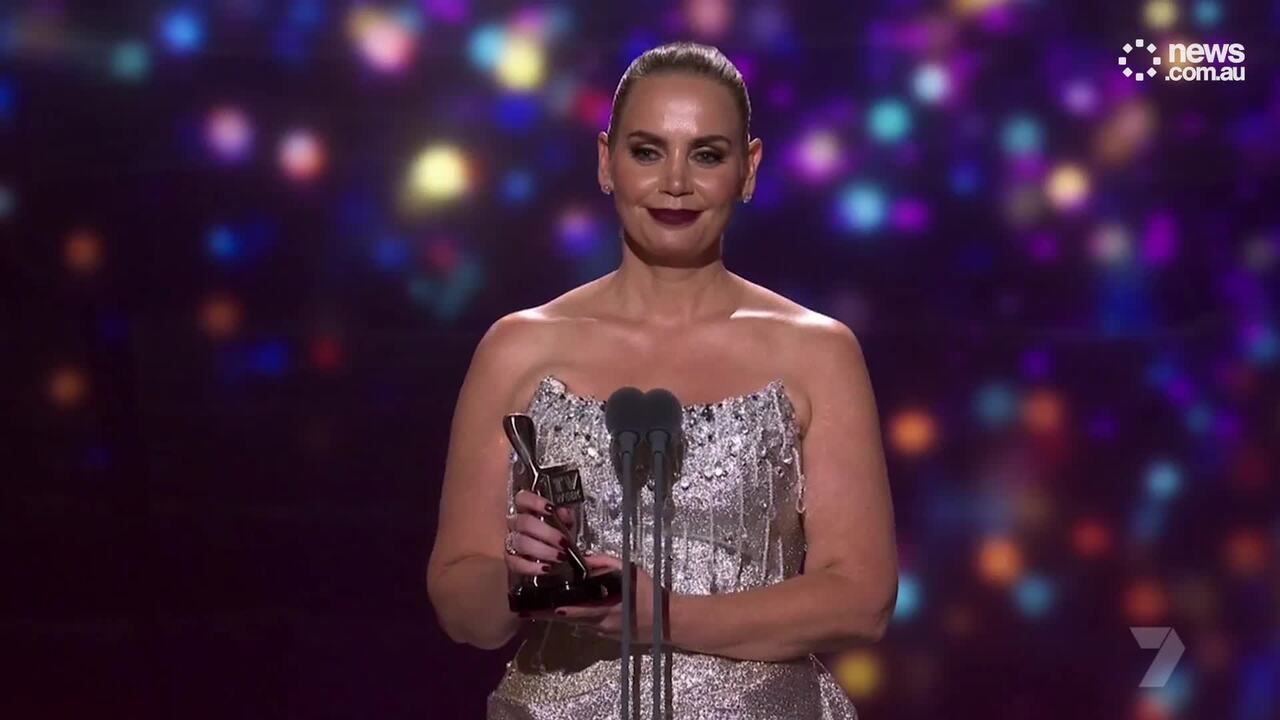 Jelena Dokic in tears during emotional Logies speech | news.com.au — Australia's leading news site for latest headlines