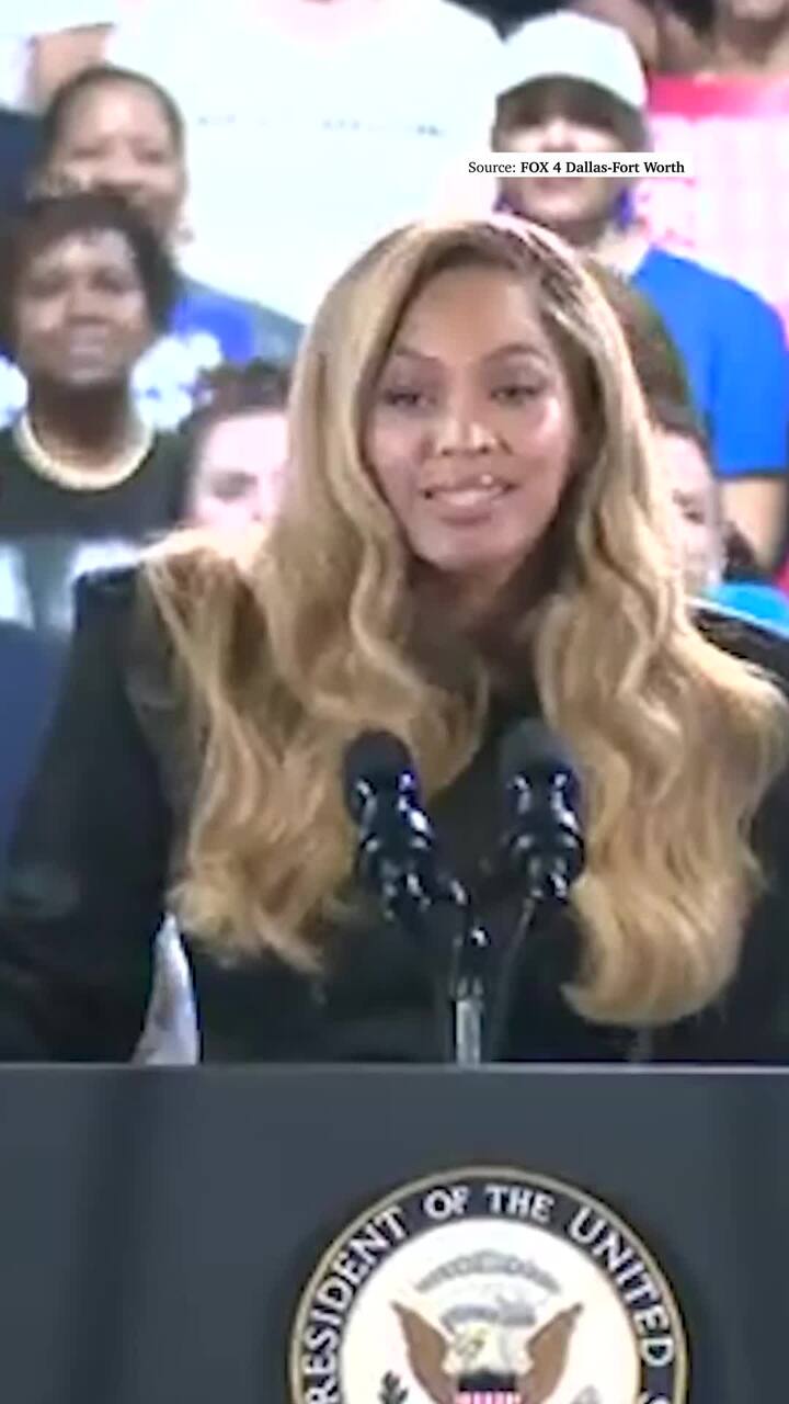Kamala Harris, Beyoncé rally a crowd of 30,000 in Houston as