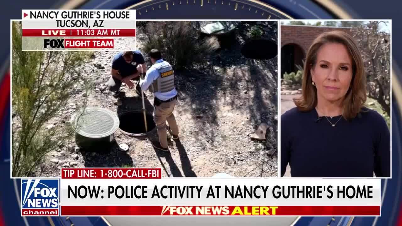 Cops seen searching septic tank behind Nancy Guthrie's house in latest  twist | news.com.au — Australia's leading news site for latest headlines