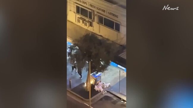 Brawl outside Omnia restaurant in Brighton Le Sands Daily