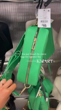Cult Kmart body bag is $15 dupe for $2500 Prada one Kidspot