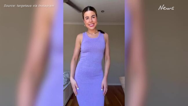 Viral Target Lily Loves Knit Midi Dress: designer dupe sells out | Kidspot