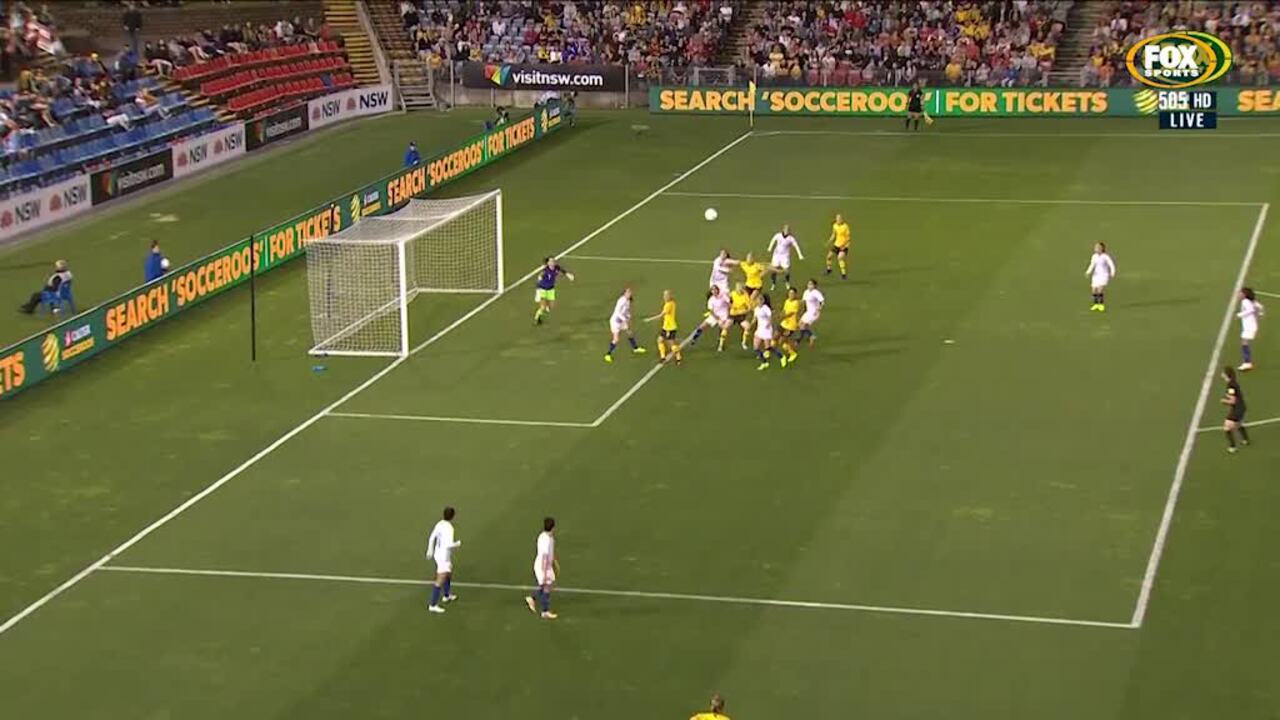 Alanna Kennedy denied against Chile | Matildas