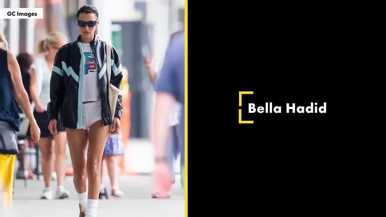 Why Are Bella Hadid And Kendall Jenner Walking Around In Their Underwear?