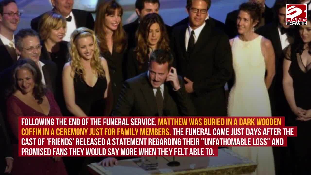 The song that brought everyone to tears at Matthew Perry's funeral