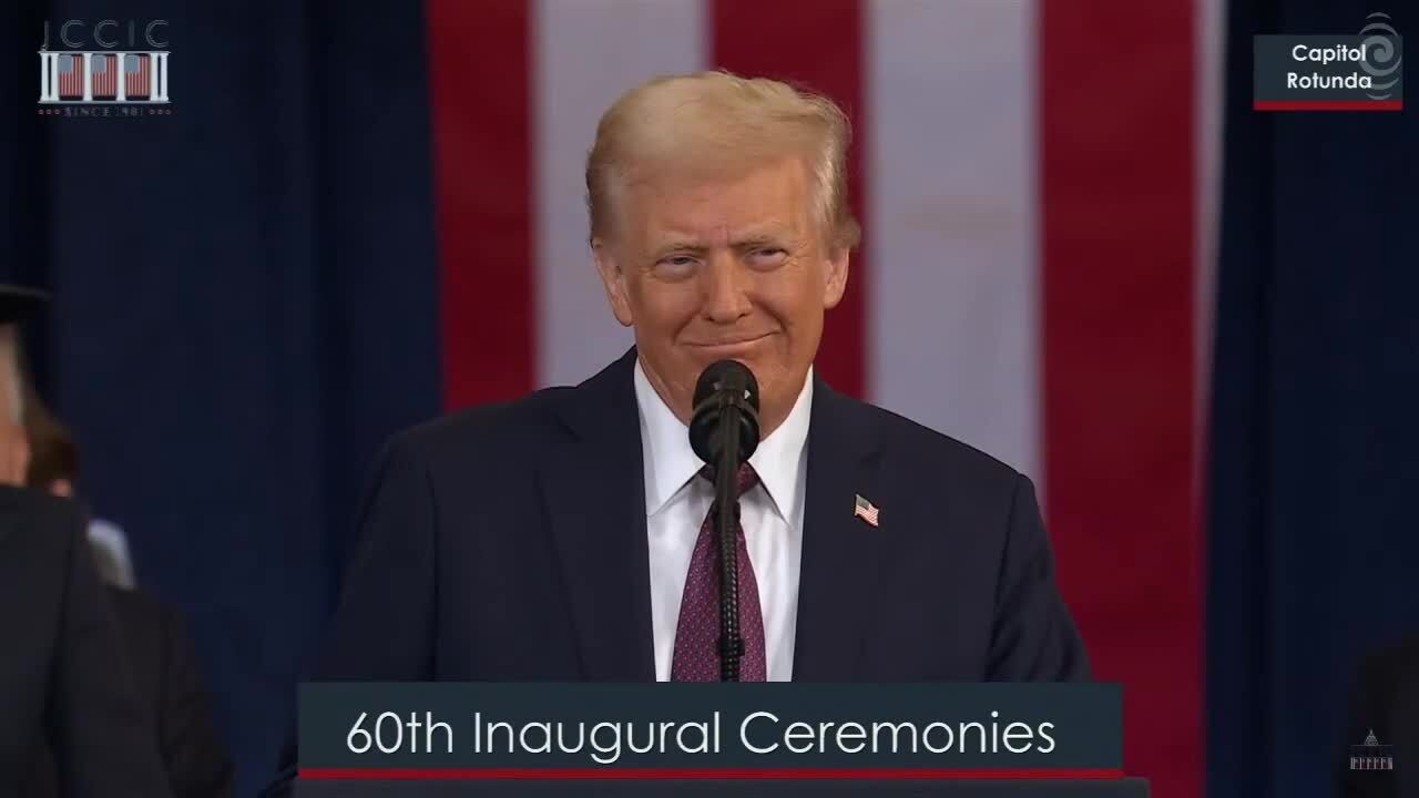 特朗普在就职典礼上表示：结束美国的衰落 | RNZ News