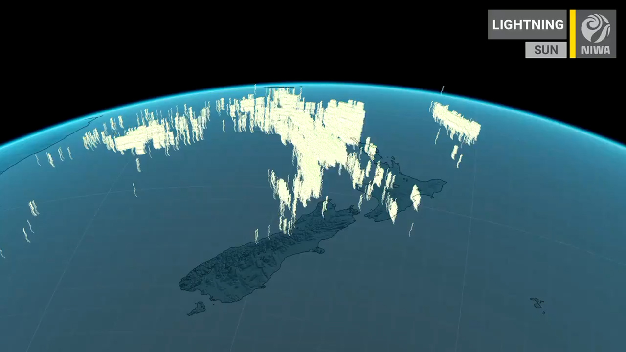 3300 lightning strikes across NZ as cooler weather moves in - NZ Herald