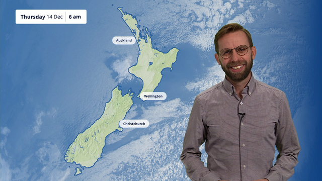 MetService National Weather December 14th 17th