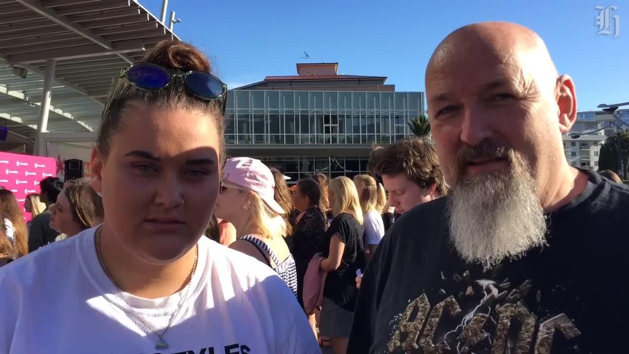 Dad Gets Styled by Teenage Daughter for Harry Styles Concerts