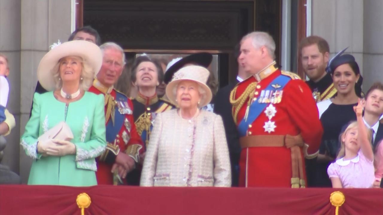 Meghan Markle and Prince Harry s appearance at Trooping the Colour in June 2019