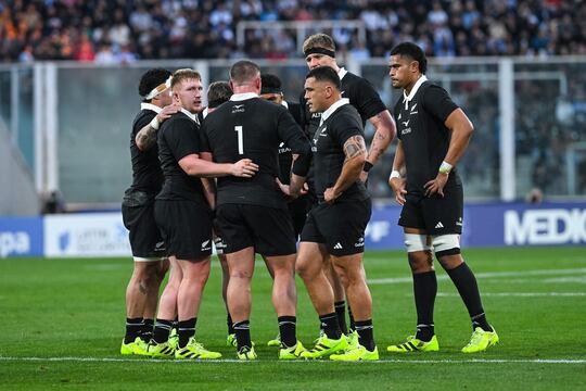 All Blacks v South Africa Rugby Championship Eden Park test: Line