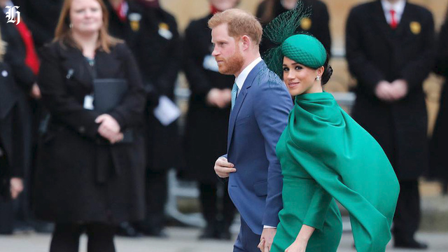 Meghan Markle and Prince Harry attend final royal outing