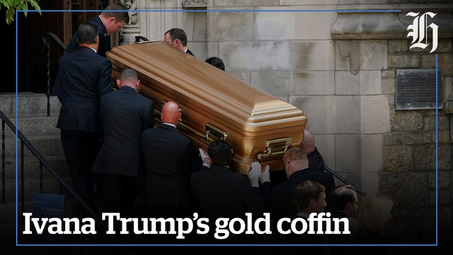 Ivana Trump mourned at Upper East Side funeral