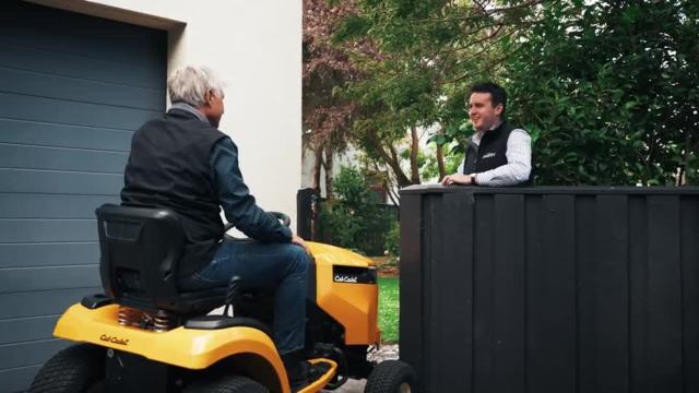 The Country tries a Steelfort Cub Cadet ride on mower