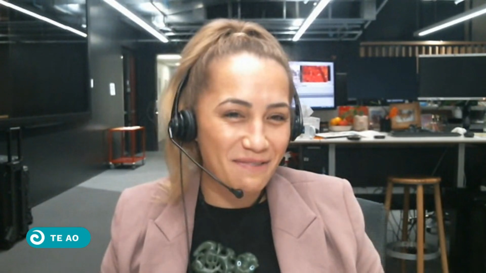 Video for 1News weekend weather presenter promoting te reo Māori
