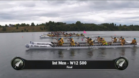 2019 Waka Ama Sprints Int Men W12 500 Final Maori Television