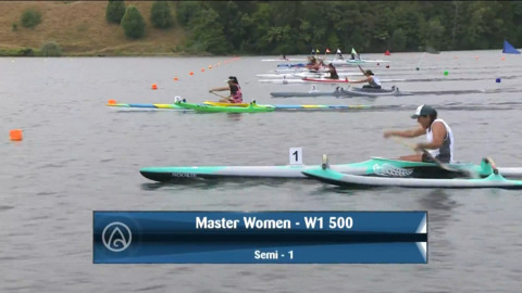 Video for 2021 Waka Ama Championships - Master Women - W1 500 Semi 1/2
